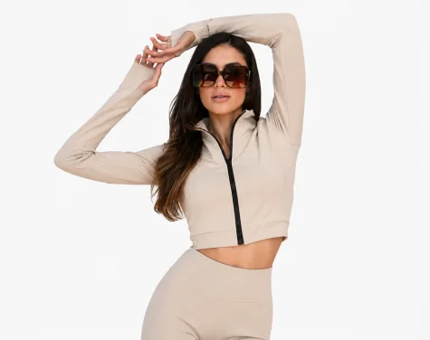 Chaqueta crop